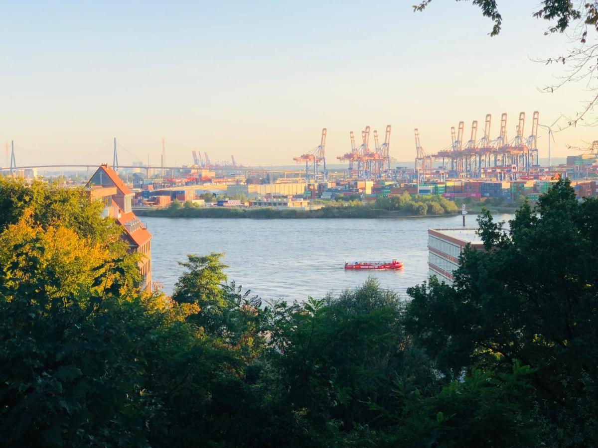 Bezaubernde Gastesuite Mit Terrasse Im Hinterhof Hamburg Kültér fotó
